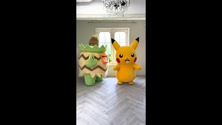 Pikachu and Ludicolo dancing together in harmony😆🎵 Look at them go [upl. by Boehike]