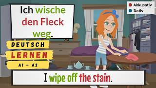 Deutsch Lernen  german in daily life  Deutsch A1A2  learn german  german for beginners [upl. by Acemaj]