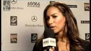 46664 London  Leona Lewis Interview [upl. by Yekcir484]