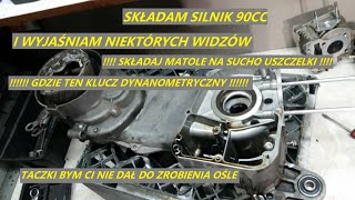 ROZBIERAM 50CC I WKŁADAM 90CC 139QMB SKUTER 4T cz 1z2 [upl. by Yeleen]