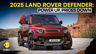 2025 Land Rover Defender packs more power new trim options  WION Drive [upl. by Larok]