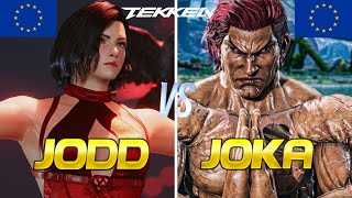 Tekken 8 ▰ Fate JODD Rank 1 Nina Vs JOKA Rank 1 Feng ▰ Player Matches [upl. by Eciuqram]