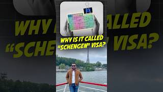 Why is it called “Schengen” Visa Here is the interesting story behind it 🤩 schengenvisa travel [upl. by Ydniahs]