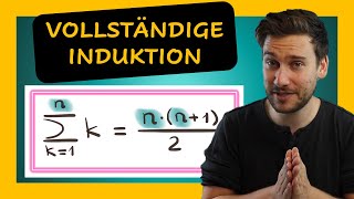 Vollständige Induktion  Beweis  Prinzip der vollständigen Induktion am Beispiel erklärt Bsp1 [upl. by Esinet545]