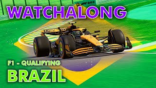 Watchalong  F1  Brazil Qualifying 20  Commentary [upl. by Uaerraj]