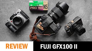 REVIEW Fujifilm GFX100 II  GF55mm f17 R WR [upl. by Kristi469]