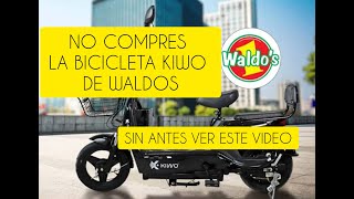 Reseña BICICLETA ELECTRICA DE WALDOS [upl. by Gallagher222]