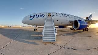 Orbis MD10 Flying Eye Hospital 360 Video [upl. by Akcirret405]