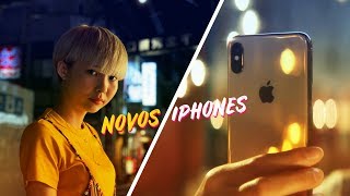 A CÂMERA dos novos iPhones XS e XR [upl. by Barde]