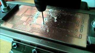 Proxxon MF70 CNC PCB Prototyping Timelapse [upl. by Augusta607]