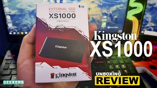 Kingston XS1000 el SSD externo realmente portable ⚡️💻 Unboxing Review [upl. by Kumagai915]