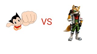 mugen astro boy vs fox mccloud [upl. by Hakkeber]