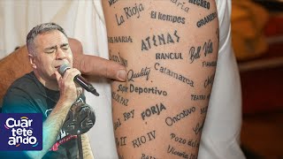 EL LOCO AMATO sus TATUAJES por cada escenario que pisó y el agradecimiento a su público ❤️✍🏻 [upl. by Ydassac139]