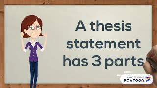 How to Write a Thesis Statement [upl. by Atinauq]