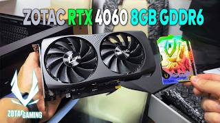 ZOTAC RTX 4060 Twin Edge OC  Unboxing Instalacion amp Review  Vale la pena esta grafica en 2025 [upl. by Navanod381]