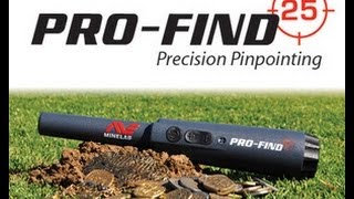 Minelab Pro Find 25 vs Garret Pro Pointer FIELD TEST  Review [upl. by Neemsay]