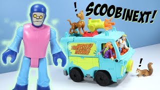 ScoobyDoo Imaginext Transforming Mystery Machine and the Funland Robot [upl. by Belia]