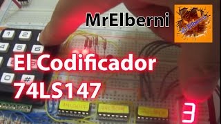 El Codificador 74ls147 [upl. by Verda]