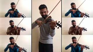 Poongatru  Strings Cover by Manoj Kumar  Violinist [upl. by Croydon]