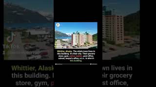 Whittier Alaska city [upl. by Yebloc]