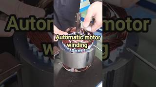 The easy method of automatic motor coil winding shorts motorwinding motor motorcoilwinding [upl. by Tawsha116]