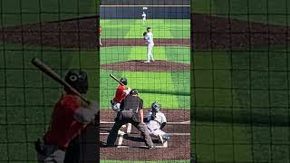 Aaron Jasiak Hillsdale College fielding the bunt vs K [upl. by Adnoved]