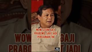 GAJI KECIL TERPAKSA JADI PENGUSAHA shorts information prabowo [upl. by Lilybel]