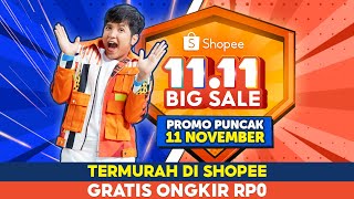 Ikuti Flash Sale 1000 iPhone amp 5 Mobil hanya di Shopee 1111 Big Sale Promo Puncak 11 Nov [upl. by Whelan]