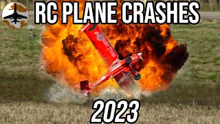 ½ Year of Plane Crashes 2023 RC Plane Crash Compilation [upl. by Ahsemaj]