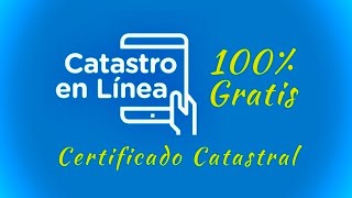 Certificado Catastral 100 Gratis paso a paso en Linea fácil y rápido Avalúo Catastral 2023 [upl. by Siladnerb]