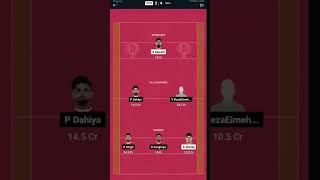 YEH TI AAJ KI MATCH WINNING PREDICTION GHUMAN SINGH mrimperfect dream11 [upl. by Sadie163]