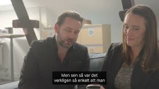 Testimonial  Intervju Martin VD på Samhub [upl. by Raknahs]