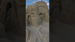 Texas Sand Fest 2024 Port Aransas Texas beach art travel texas [upl. by Auohp563]