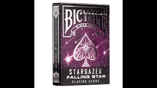 Bicycle Stargazer Falling Star Playing Cards [upl. by Trebo]