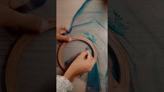 embroidery hand work😱 ✨😍youtubeshorts craft ytshorts craftviralvideo embroidery [upl. by Dalis]