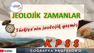 KPSS 2023 JEOLOJİK DEVİVİRLER VE TÜRKİYE [upl. by Lambertson]