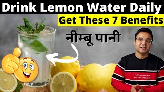 नीम्बू पानी के फायदे  6 Reasons Why You Should Drink Lemon Water Daily  Lemon Water Benefits [upl. by Parnell987]