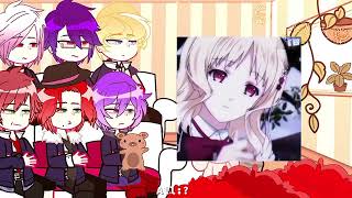 Diabolik lovers react to yui komori part 11 Sakamaki brothers [upl. by Bergwall]