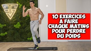 10 exercices à faire chaque matin pour perdre du poids [upl. by Anierdna]