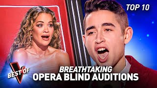 Spectacular OPERA Blind Auditions that SHOCKED the Coaches on The Voice  Top 10 [upl. by Yendys848]