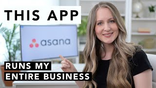 This APP runs my entire business 2020 Asana Tutorial [upl. by Linnell303]