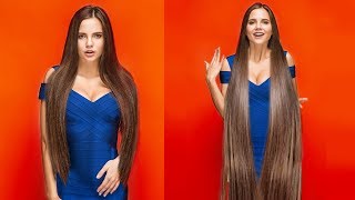 16 HAIR HACKS AND HAIRSTYLES TO MAKE YOUR HAIR LOOK LONGER AND STRONGER [upl. by Dorie]