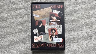 ♡Unboxing SHINee 샤이니 2024 Season’s Greetings 시즌 그리팅♡ [upl. by Tannenbaum]