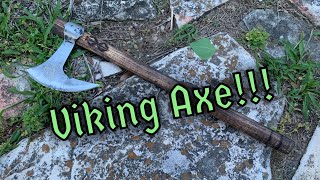 Forging a Viking Axe from Mild Steel and High Carbon Steel [upl. by Akener]