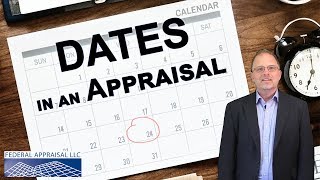 Dates in Appraisal [upl. by Hallagan818]