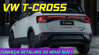 TCROSS 2025  LANÃ‡ADO OFICIALMENTE NO BRASIL CONHEÃ‡A MAIS DETALHES PREÃ‡OS E VERSÃ•ES DO VOLKSWAGEN [upl. by Ednalrym]