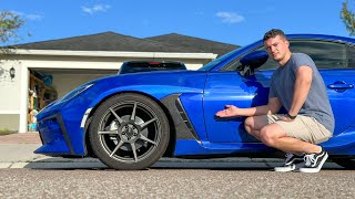 2022 BRZ amp GR86 APR Carbon Fiber Fender Duct Covers Install [upl. by Fasta426]