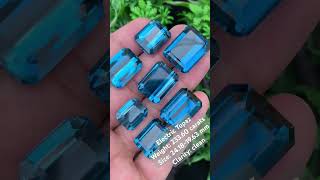 Electric Topaz Weight 23360 carats Size 24181963 mm Clarity clean gemstone youtubeshorts [upl. by Annairoc318]