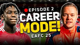 MAN UTD FC 25 CAREER MODE EPISODE 2 [upl. by Elisabeth872]