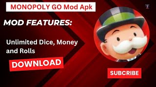 MONOPOLY GO Mod Apk 1366 Unlimited Dice [upl. by Annaira441]